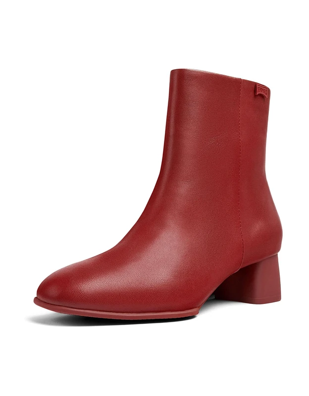 Camper Women's Katie Chelsea Boots, Burgundy 1, 3 UK