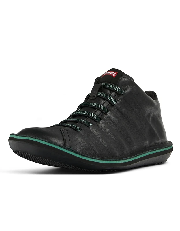 Camper, Beetle Men's Ankle Boot, Black 077, 10 UK