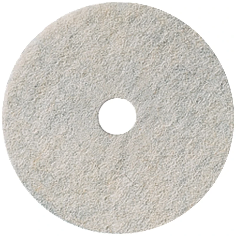 3M Natural Blend White Pad 3300, 17" (Case of 5)