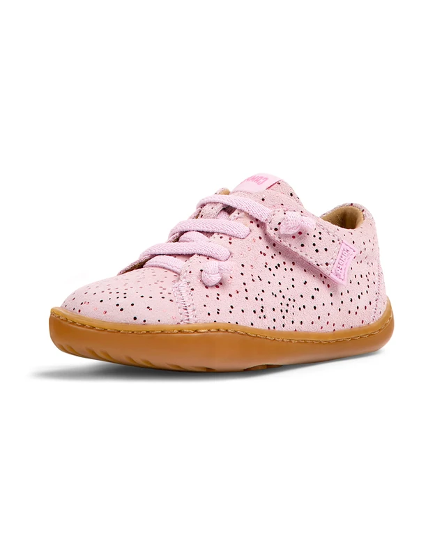 Camper Peu Cami First Walkers 80212 Sneaker, Medium Pink, 6 UK
