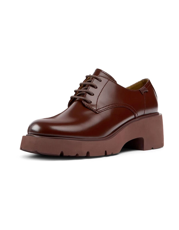 Camper Women's Milah Trainers, Burgundy, 8.5 UK - Image 1