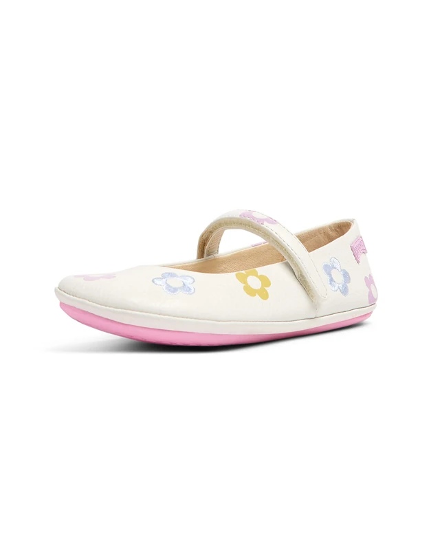 Camper Girls' Right K800486 Mary Jane, White 003 TWS, 3.5 UK
