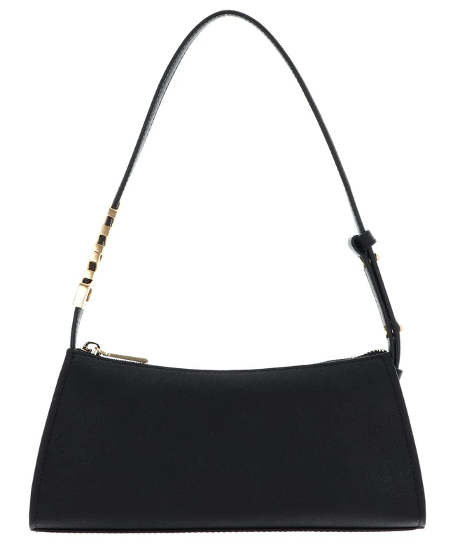 DKNY Avril Tz Shoulder Shoulder Bag, Black and gold, Small