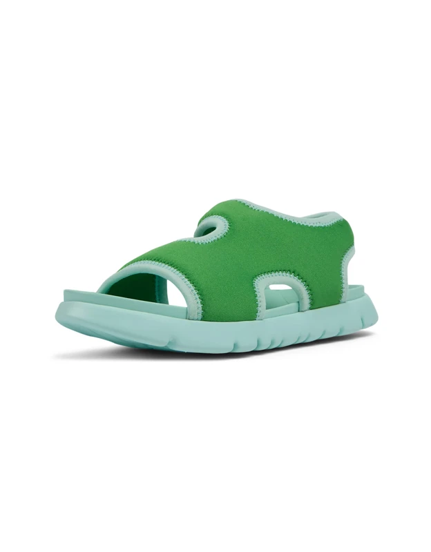 Camper Oruga K800572 Sandal, Green 001, 36 EU, Green 001, 3.5 UK