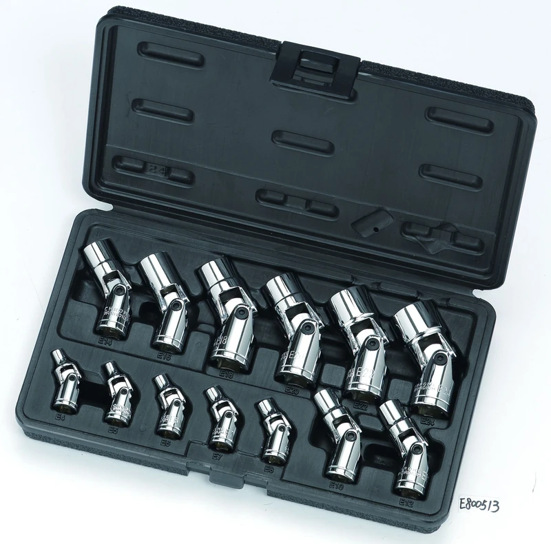 CTA Tools 9220 E-Series Star Sockets, 13 Piece Set