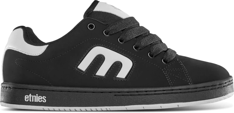 Etnies Men's Callicut Skate Shoe, Black/White/Black, 10.5 UK
