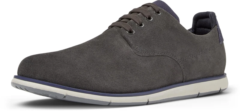 Camper Men's Smith-k100478 Oxford, Grey 007, 7 UK