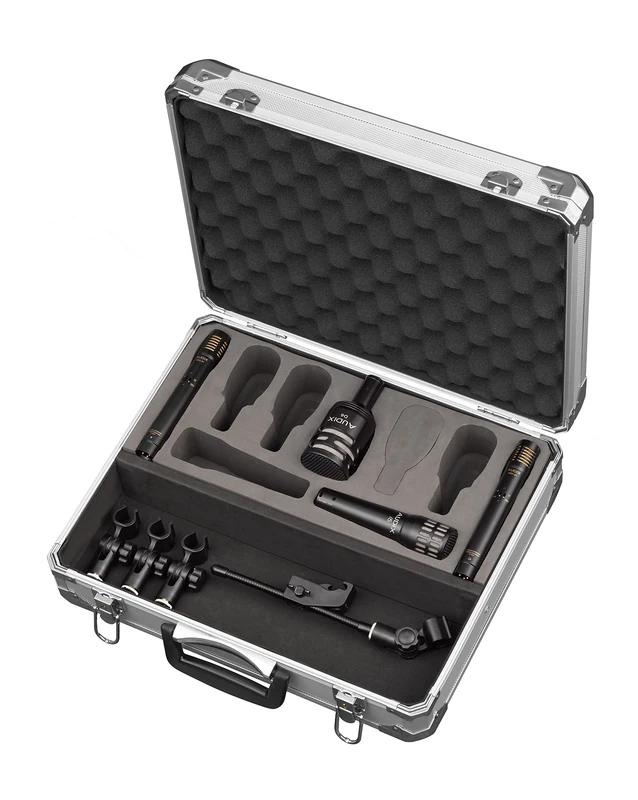 AUDIX DPQUAD 4-piece Drum Microphone Package