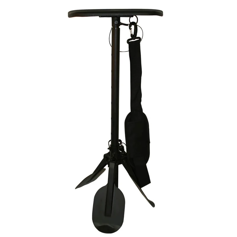 MOJO Outdoors Mud Seat with Padded Camo Seat, Comfortable Hunting Folding Chair, Adjustable, Lightweight, Portable, Foldable, Outdoor Hunting Gear, One Size, HW2203