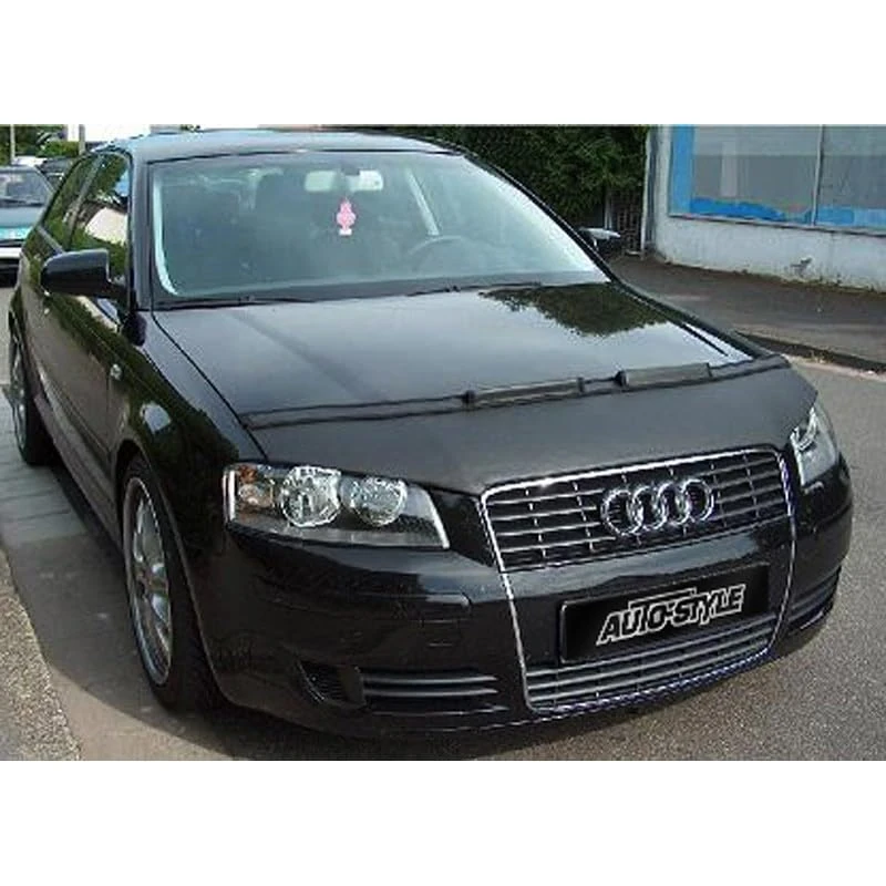 AutoStyle Bonnet Protector compatible with Audi A3 8P 2003-2005 black