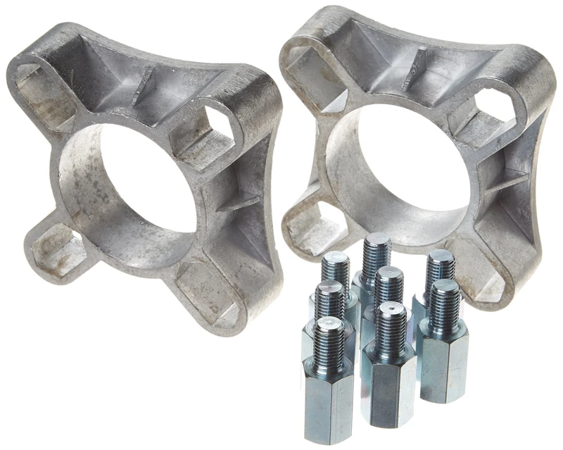 GRAYSTON Universal 4-hole wheel spacers 32mm (64mm/axle) - incl. 12X1.50 Studs - Image 1
