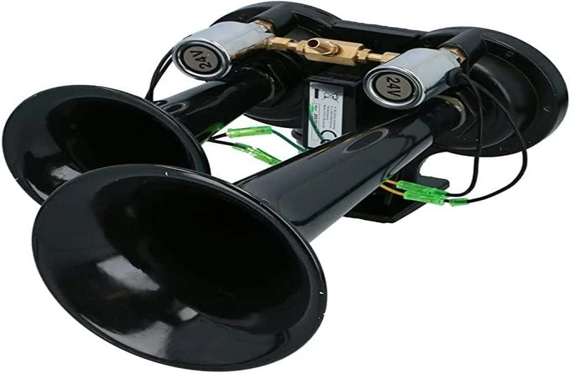 All Ride 871125230349 Tvg Horn 24 V-Black