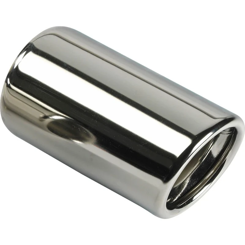 AutoStyle Exhaust finisher Inox - round Ø80xL145mm – Connection 45-60mm