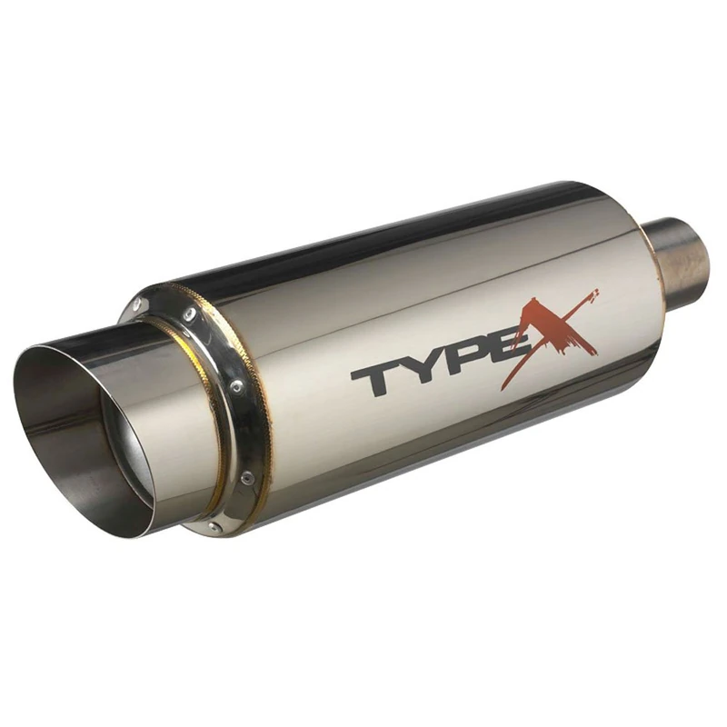 AutoStyle Universal sport exhaust Type X Racing - Ø150mm - Angle Tip