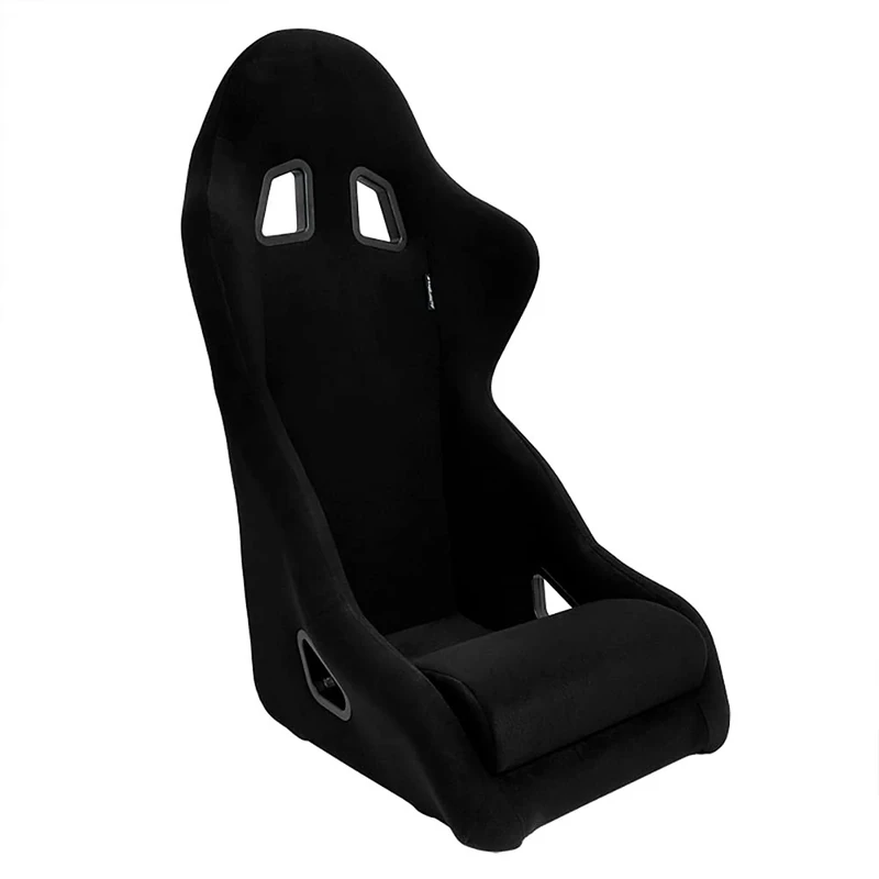 AutoStyle Sport seat 'K12 Wide' - Black - Non-reclinable back-rest - incl. slides