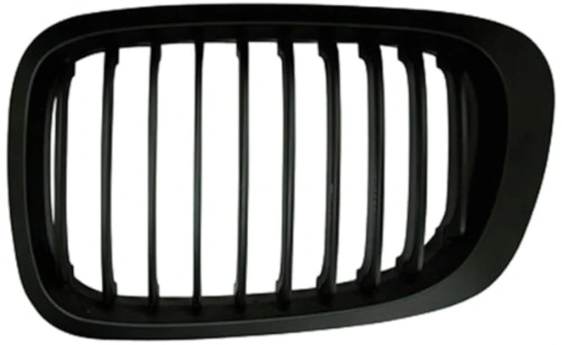 AutoStyle Full Matt Black Grills compatible with BMW 3-Series E46 2 doors 1999-2002