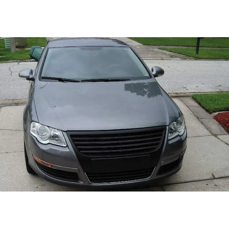 AutoStyle No-Sign Grill compatible with Volkswagen Passat 3C 2005-2010 excl. PDC