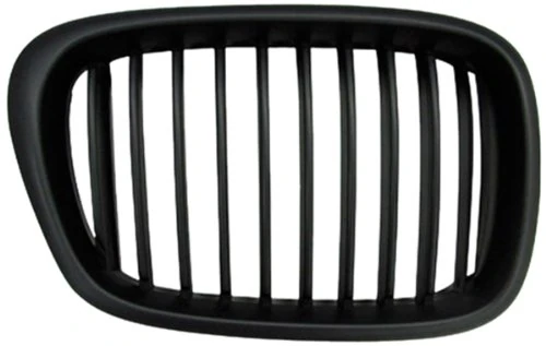 AutoStyle Full Matt Black Grills compatible with BMW 5-Series E39 1995-2001