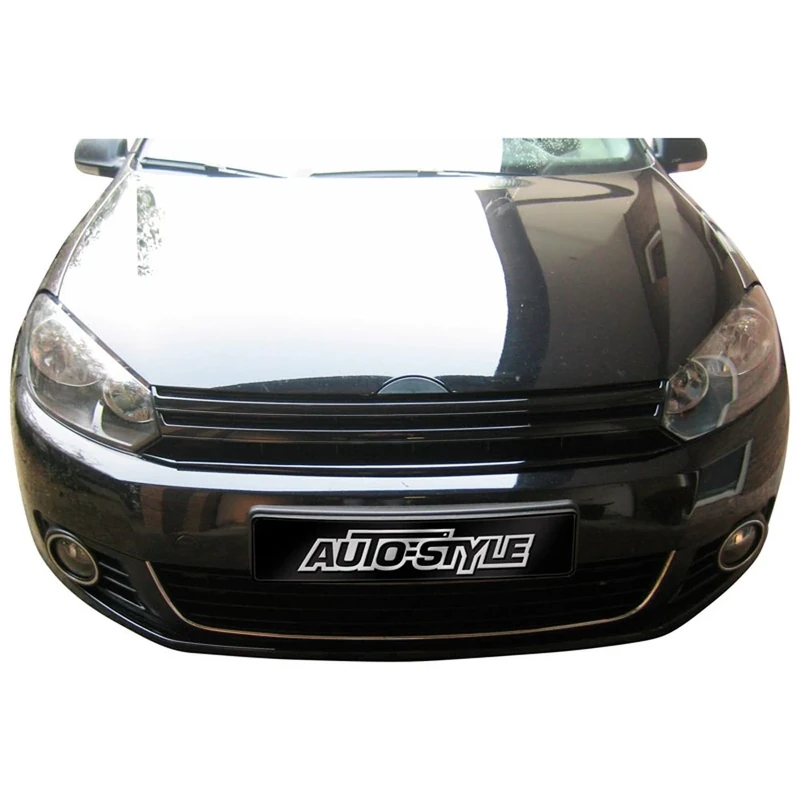 AutoStyle No-Sign Grill compatible with Volkswagen Golf VI 2008-2012