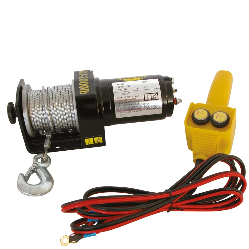 Benson Electric Cable Pulley 1000 kg 12 V 15 Metres
