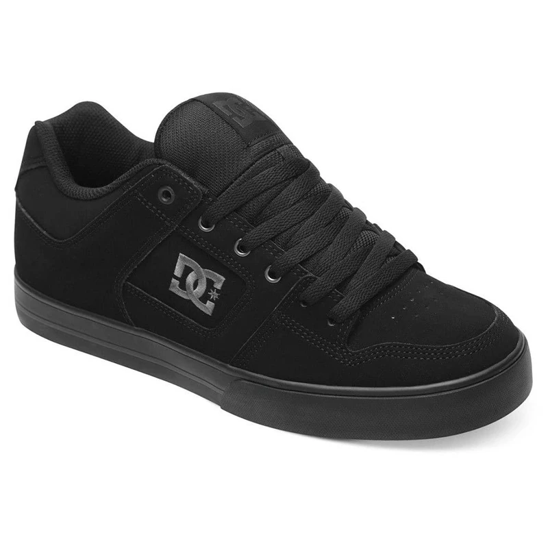 DC Shoes Men's Pure Skateboarding Shoes, Black Black Pirate Black, 11 UK