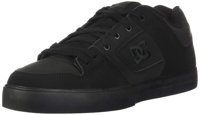 DC Shoes Men's Pure Trainer, Black (black/pirate Black), 13 UK (48.5 EU)
