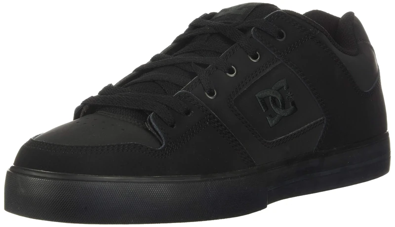 DC Shoes Pure-Shoes for Men Skateboarding, Black/Pirate Black, 16 UK