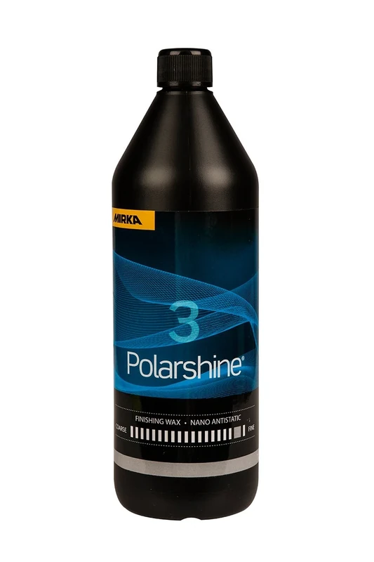 Mirka Polish/Polarshine Antistatic Wax 3/1000 ml/Ultra fine polish for sealing/Silicone-free