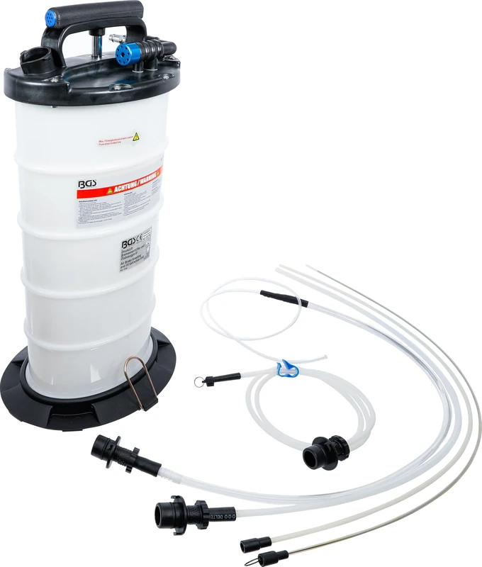BGS 3155 | Air Brake Bleeding and Oil Extraction Unit - pneumatic and manual - Image 1