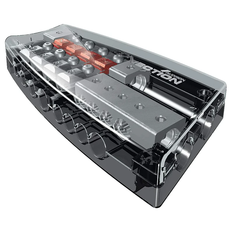 Connection SFD-41C1 4-Way Mini-ANL Fuse Distributor & 5-Way Ground Distributor for Car, Truck, Motorcycle