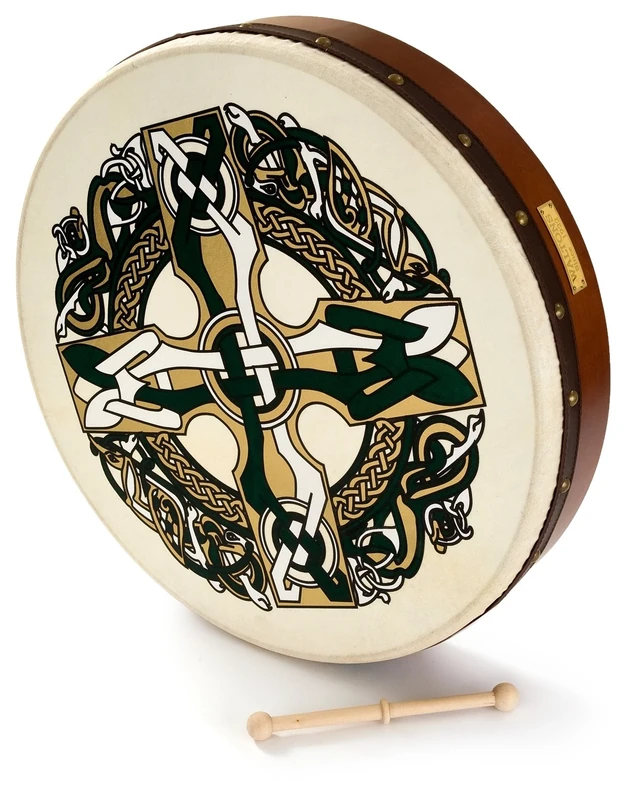 Percussion Plus PP1120 Waltons Celtic Cross 18 inch Bodhran