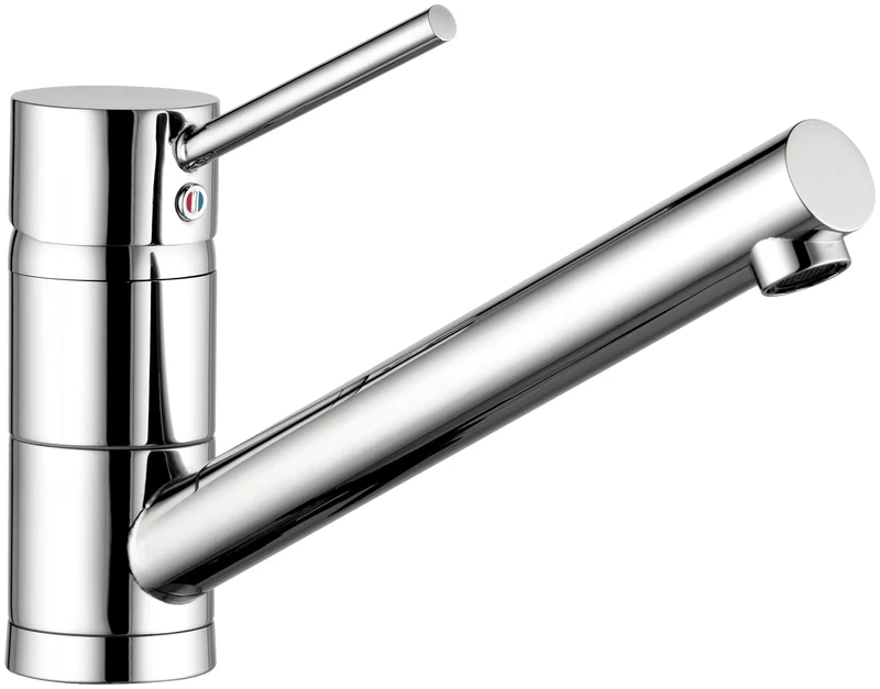 Kludi 33 939 05 75 Chrome Scope XL DN 10 Kitchen Sink Tap with Fixed Spout - Grey