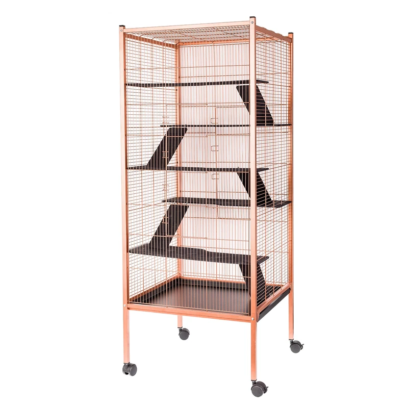 Copper Tall Chinchilla Small Animal Cage