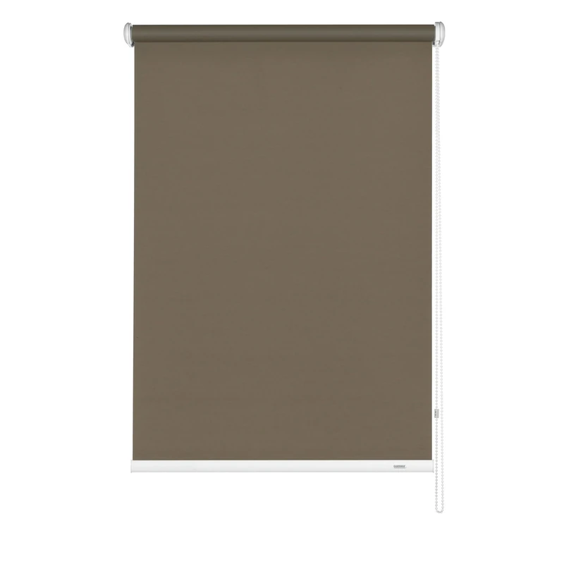 Gardinia Light Blocking Side Pull Roller Blind - Brown 82x180cm