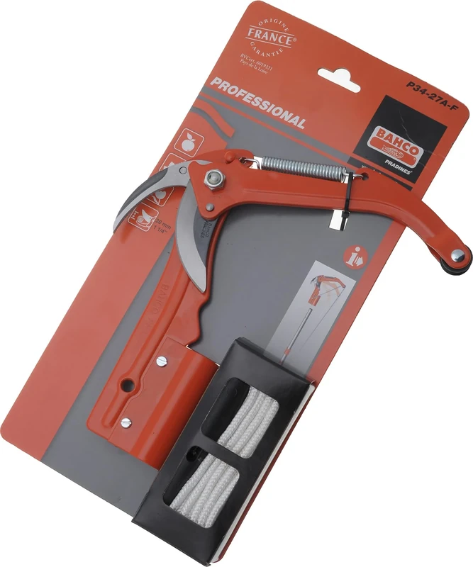 BAHCO P34-27A-F TOP Pruner, Red