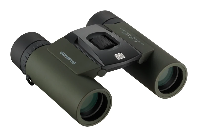 Olympus 8x25 WP II Binoculars - Forest Green