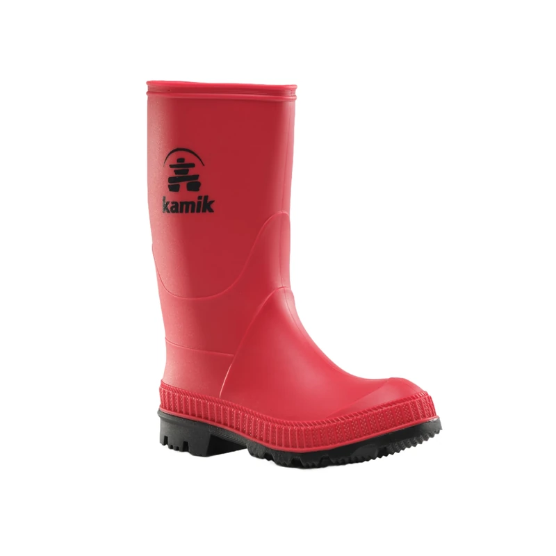Kamik Stomp, Unisex-Child Boots, Red,5.5 UK