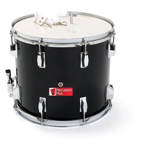 Percussion Plus PP789-BK Junior Marching Snare Drum 14" - Black