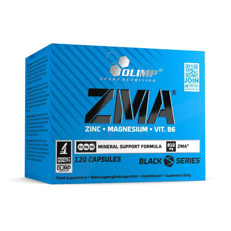 Olimp Labs ZMA Capsules, Pack of 120 Capsules 28450
