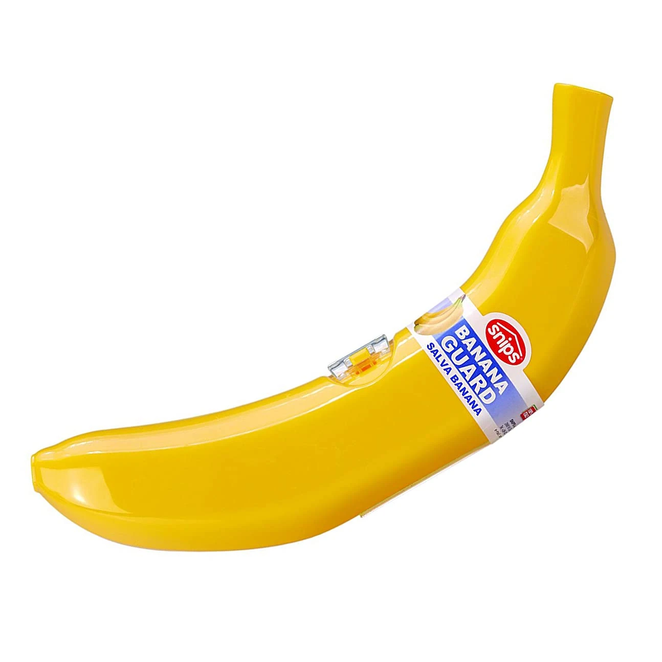 Snips - Banana Holder - Food Storage Container, Banana Saver - 25 x 5 x 5cm - Banana Protector, Made in Italy - 0% BPA and phthalate free