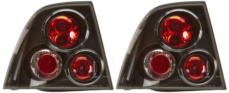 in.pro. 1824395 HD Rear Lamps, Clear Black