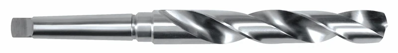 Ruko HSSE-Co 5 Twist Drill Bit, DIN 345, Type N, Bright Finish, 29.5 mm Diameter, 296.0 mm Length, R204295E