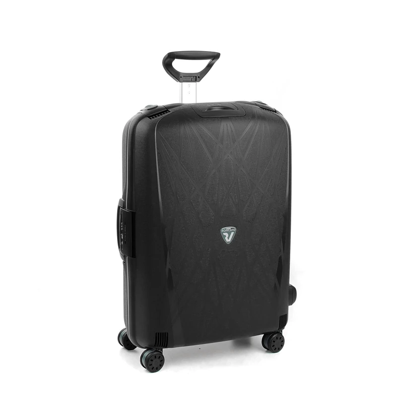 Roncato Large Trolley 4 Wheels Hard Shell Light - cm. 75x53x30 Capacity 109 L, Internal Organizer, TSA Lock, Warranty 10 Years