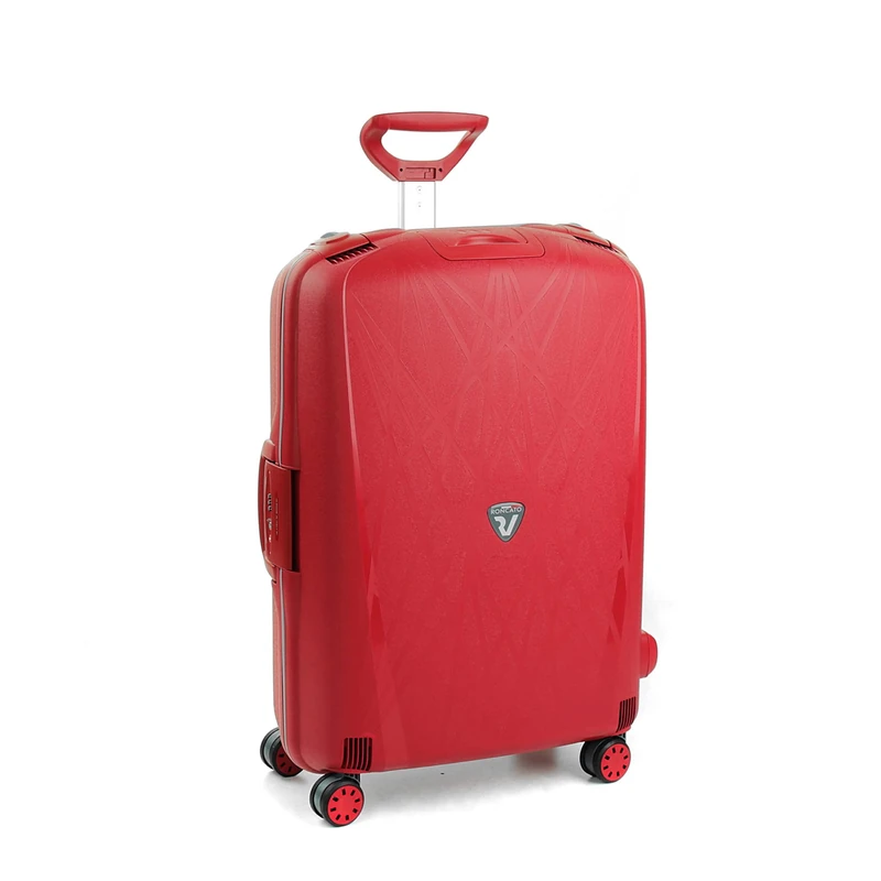 Roncato Large Trolley 4 Wheels Hard Shell Light - cm. 75x53x30 Capacity 109 L, Internal Organizer, TSA Lock, Warranty 10 Years