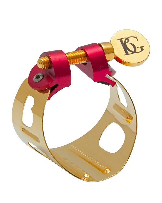BG DUO Ligature LD1 – Gold Plated – Alto Sax or Clarinet