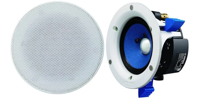 Yamaha NS-IC400 WH Built-In Speakers Wide / Open Band / 8 Ohms / 85 dB White