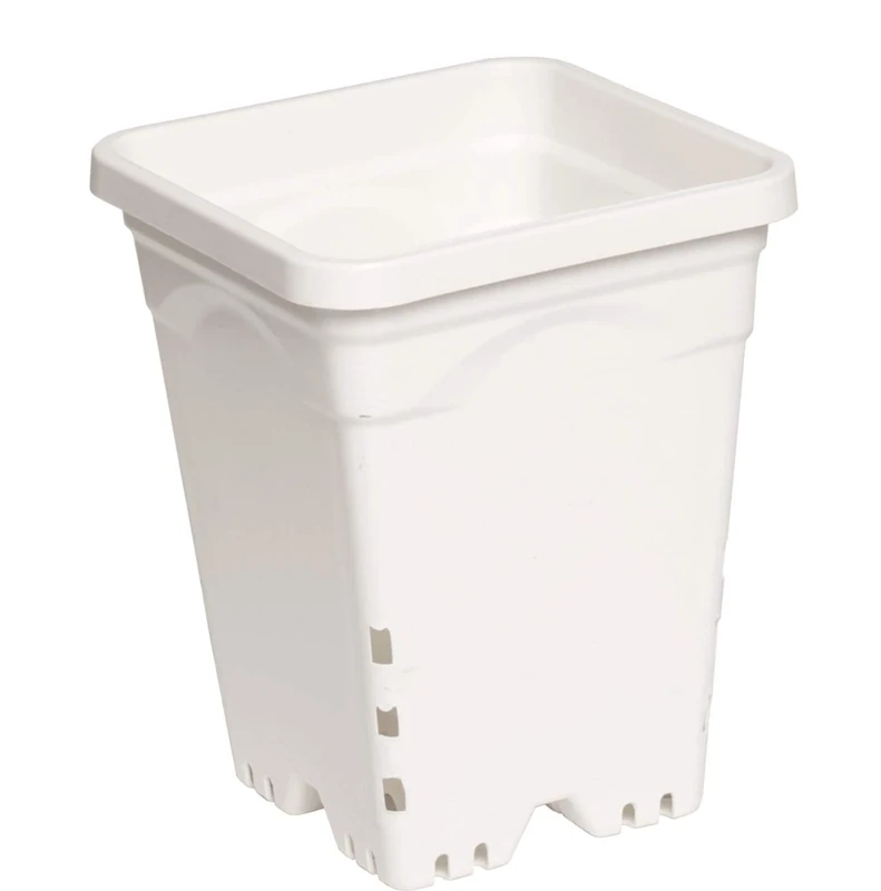 Activeaqua Hydrofarm HG5X5SW Plant Pot 12.7 x 12.7 cm/7 inch/17.78 cm Pack of 100 Per Box