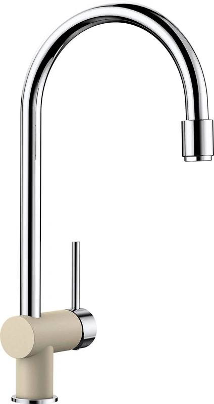 Blanco Filo, Kitchen Tap, Metallic Surface, Chrome, High-Pressure, Beige, 513990