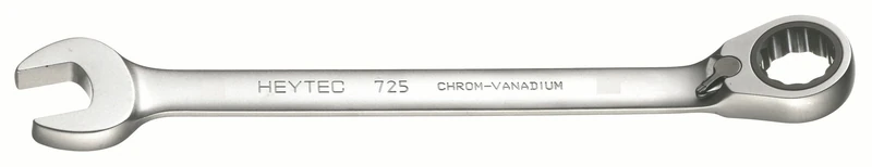 Heytec 50725030080 Reversible Combination Ratchet Wrench, Silver, 30 mm