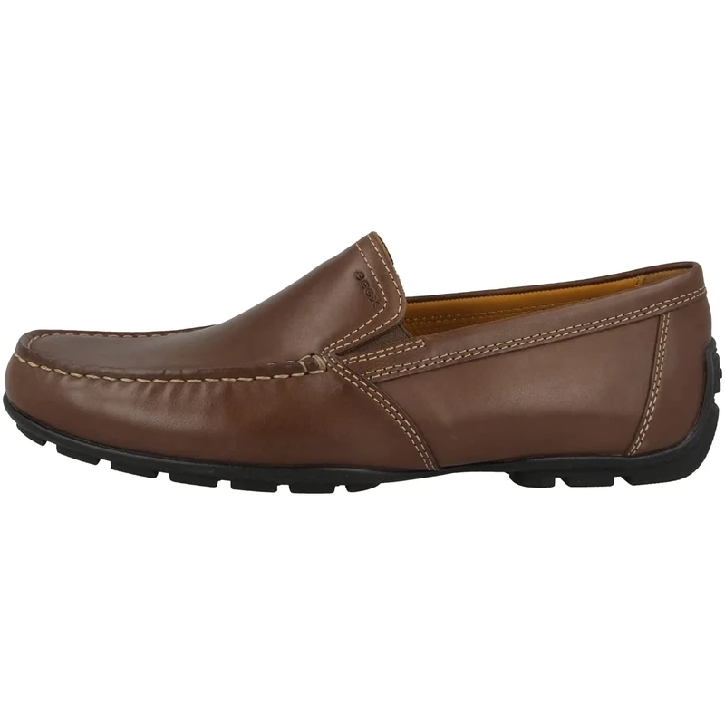 Geox Men's Moner Loafers, Coffee, 7 UK (41 EU)